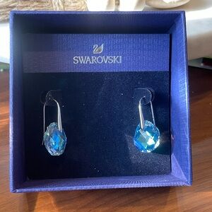 Blue Swarovski Earrings